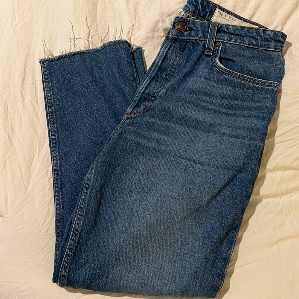 Rag & Bone Skinny anklet skinny jeans